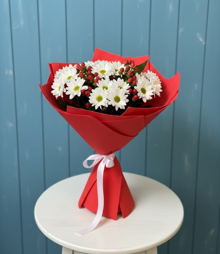 Букет цветов из: Хризантемы в Каменске-Шахтинском