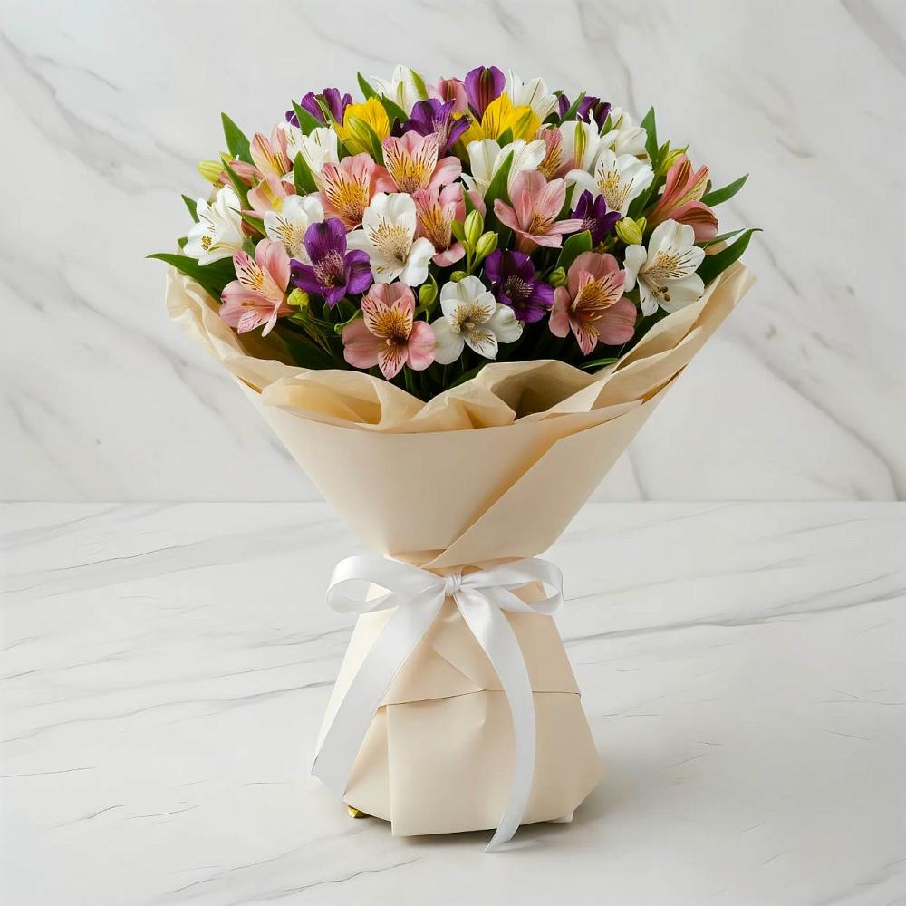 Букет цветов из: Альстромерии в Каменске-Шахтинском