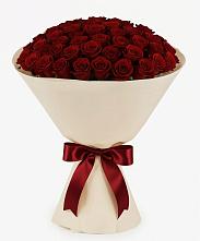 Букет 101 Бордовая роза Блэк Бакарра в Каменске-Шахтинском