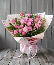 Букет Розовый кустик #REPLACE_PRED# Каменске-Шахтинском