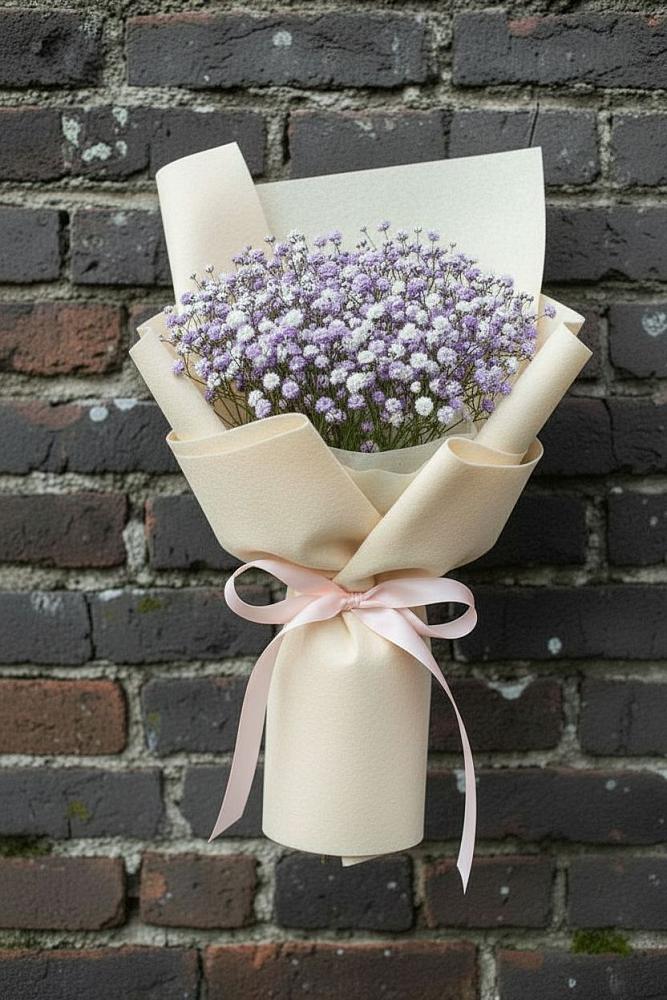 Букет цветов из: Гипсофила в Каменске-Шахтинском