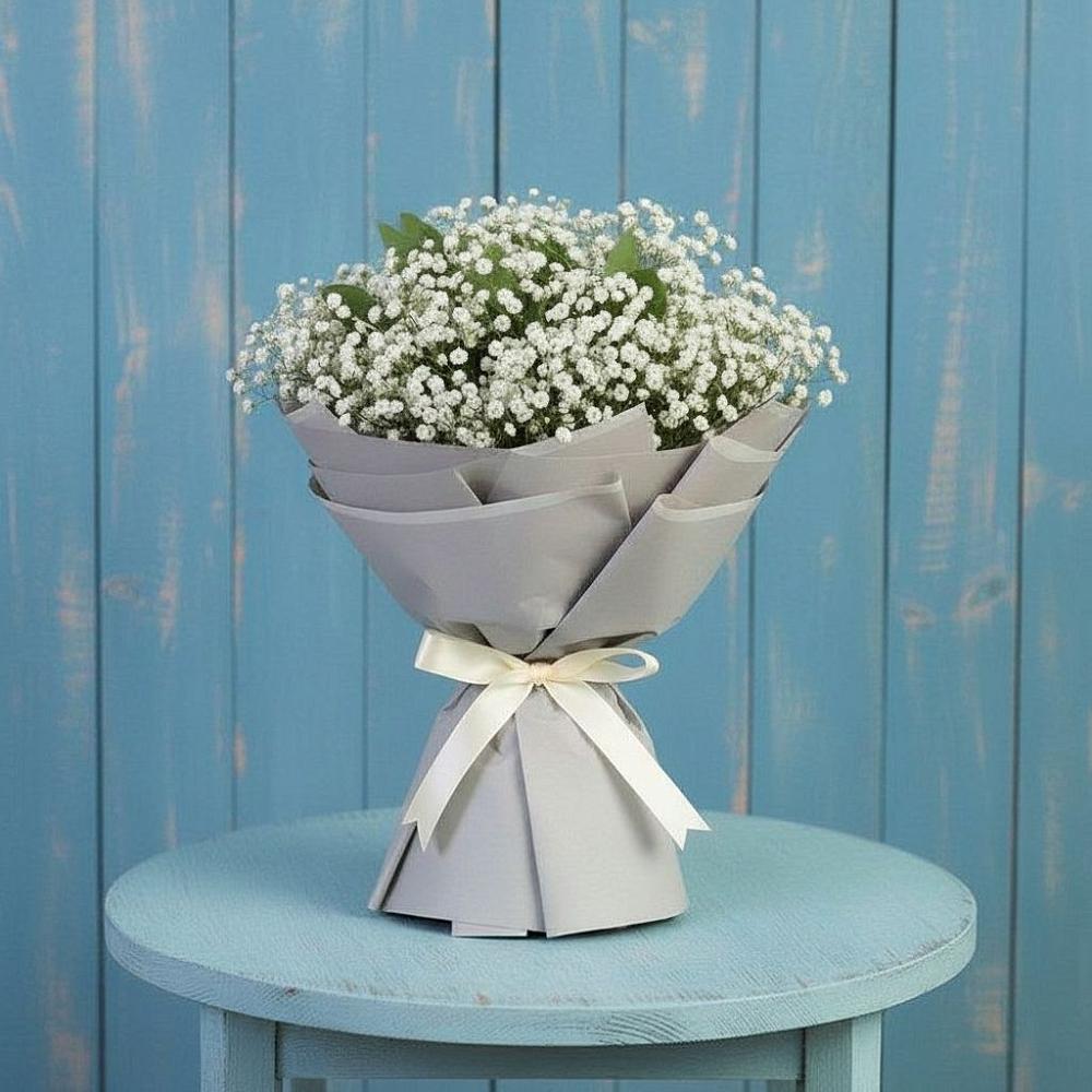 Букет цветов из: Гипсофила в Каменске-Шахтинском