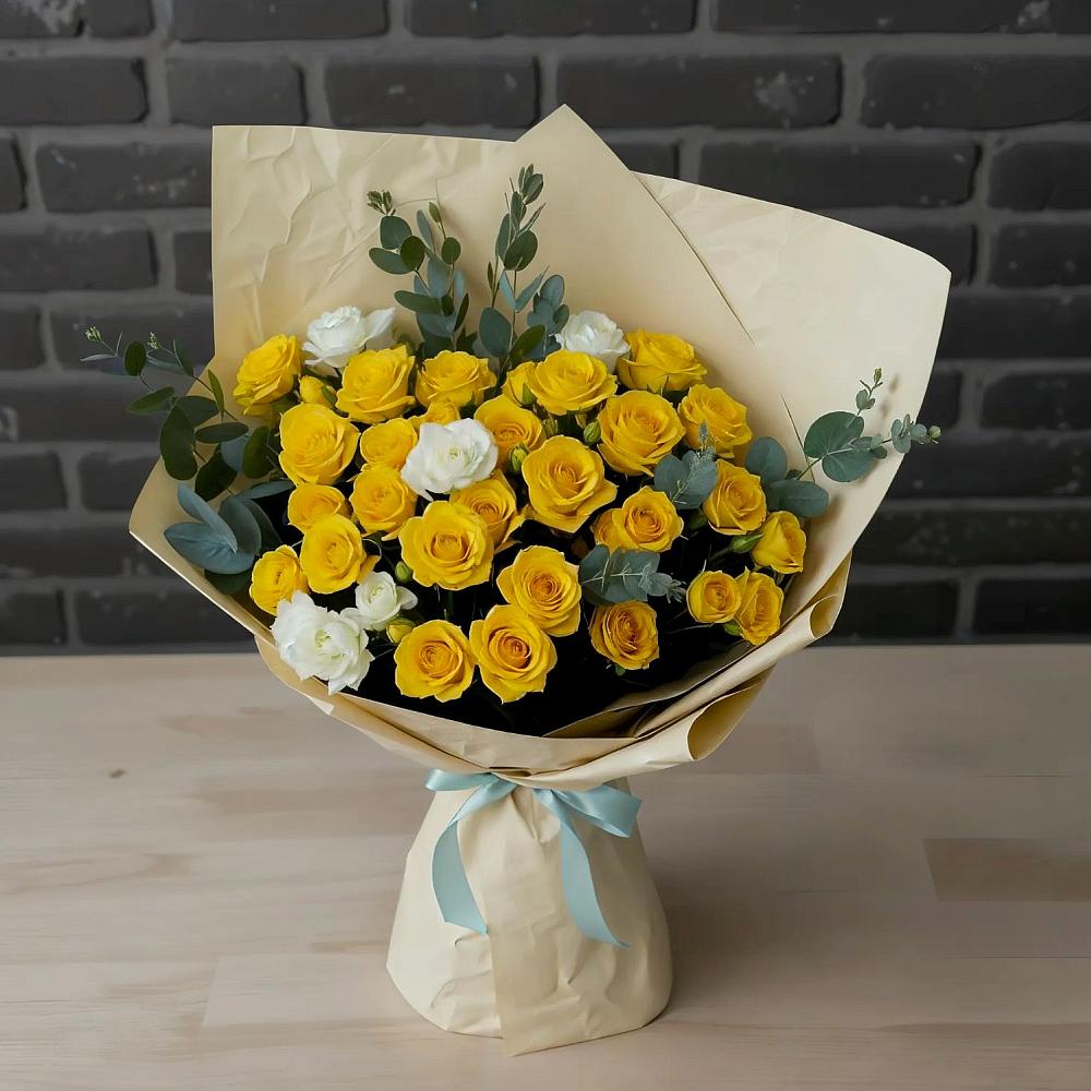 Букет цветов из: Розы в Каменске-Шахтинском