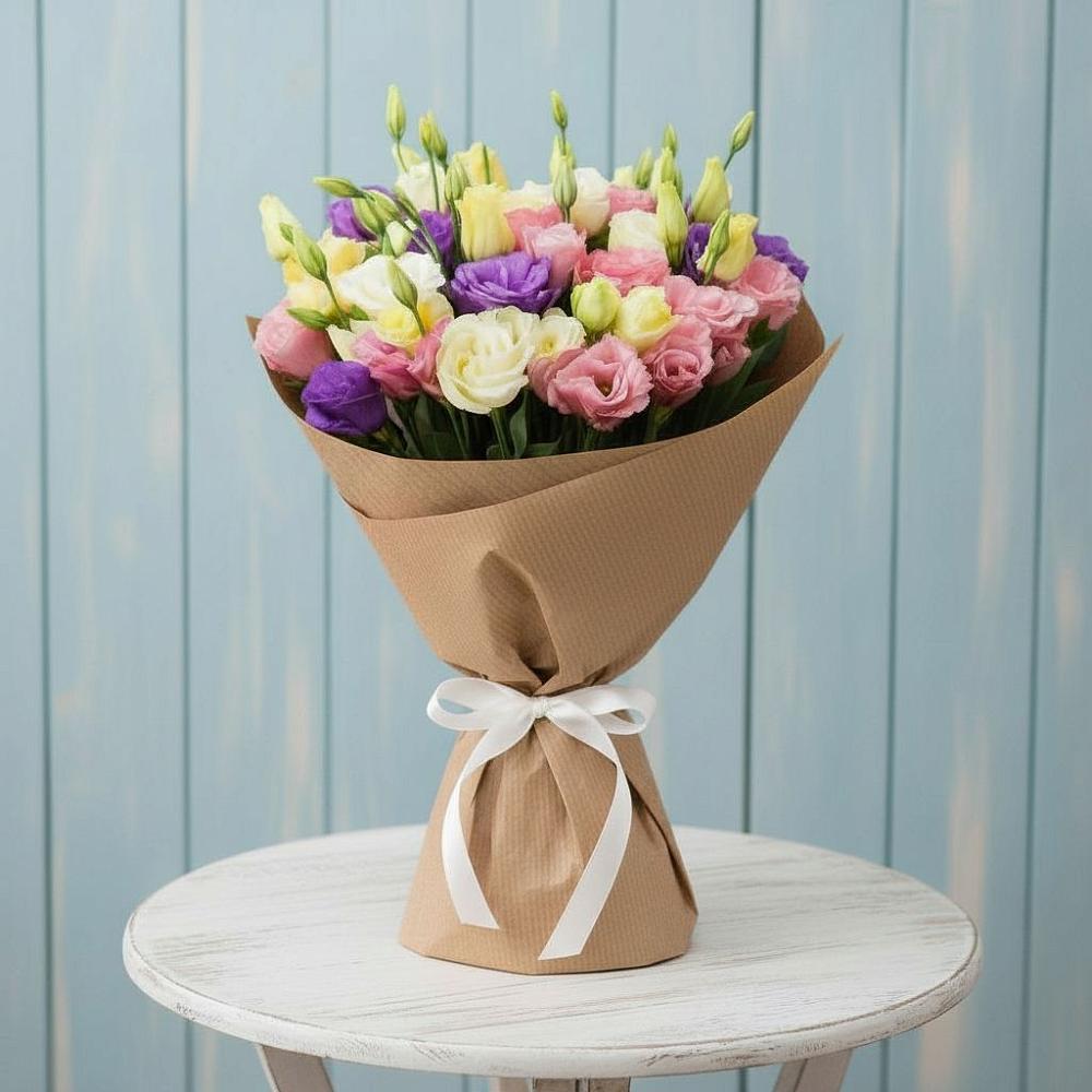 Букет цветов из: Лизиантусы в Каменске-Шахтинском