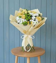 Букет цветов из:  Хризантемы и Розы #REPLACE_PRED# Каменске-Шахтинском