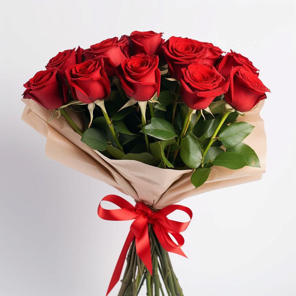 Букет 11 Красных роз Эдлесс Лав в Каменске-Шахтинском